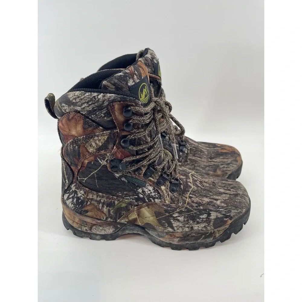 Tamarack Camo Waterproof Hunting Boots 400g Thinsulate CWY-5977-4-CM Mens 8M